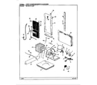Magic Chef RC22LA-3AW/BS32D unit compartment & system diagram