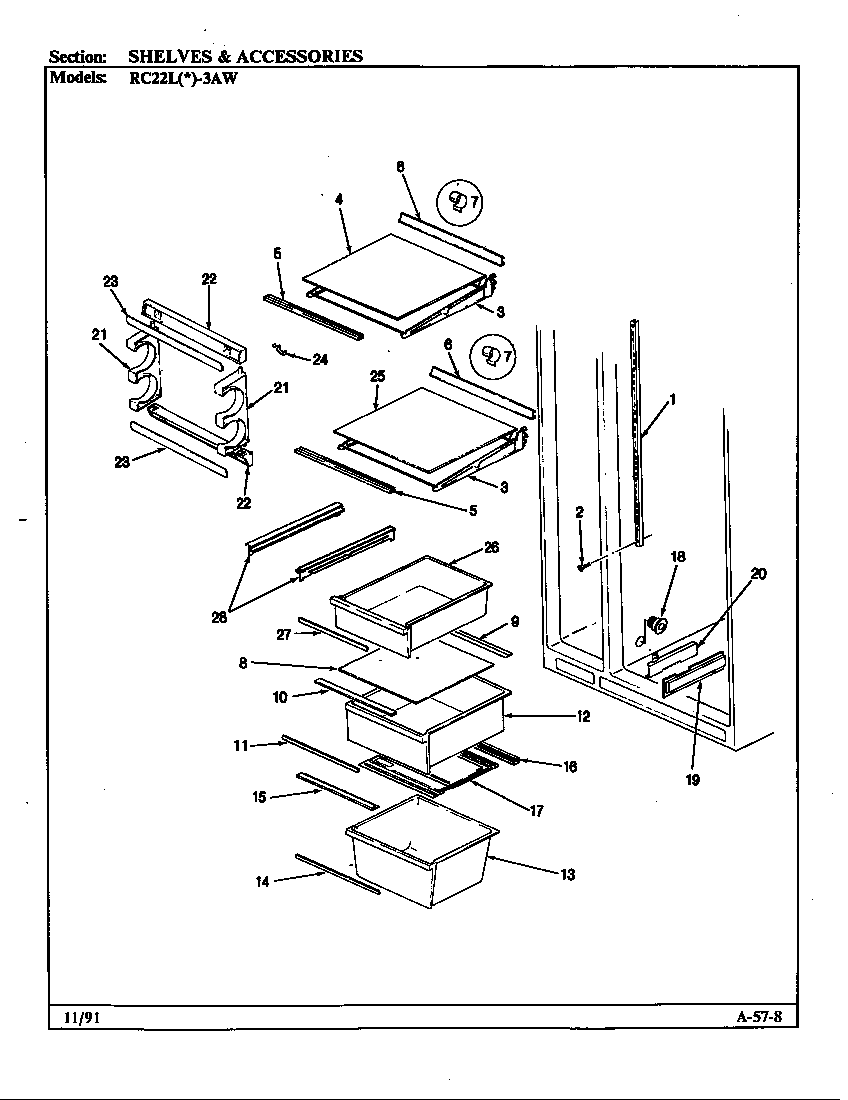 SHELVES & ACCESSORIES