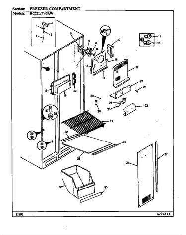 Freezer compartment