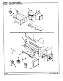 Ice maker & bin (cdns22v9/br35e) (cdns22v9/br35f) (cdns22v9a/br36e) (cdns22v9a/br36f)