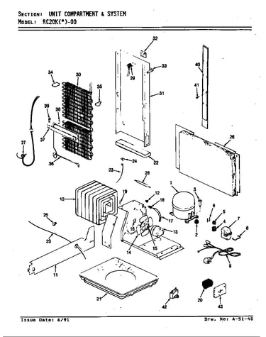 Unit compartment & system