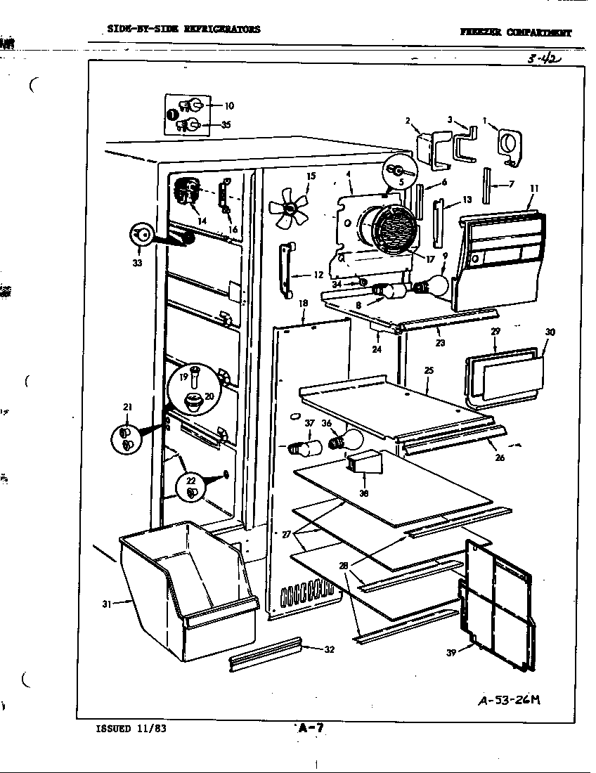 Freezer compartment