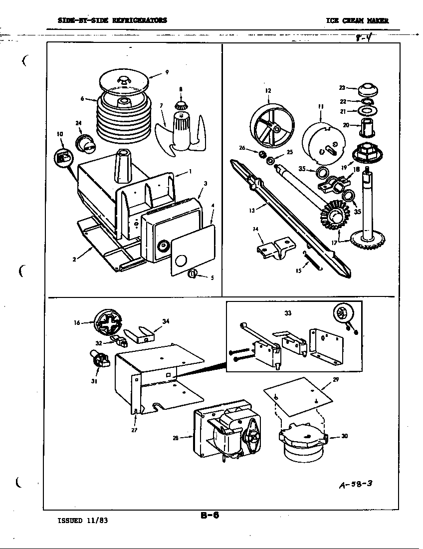 Ice cream maker