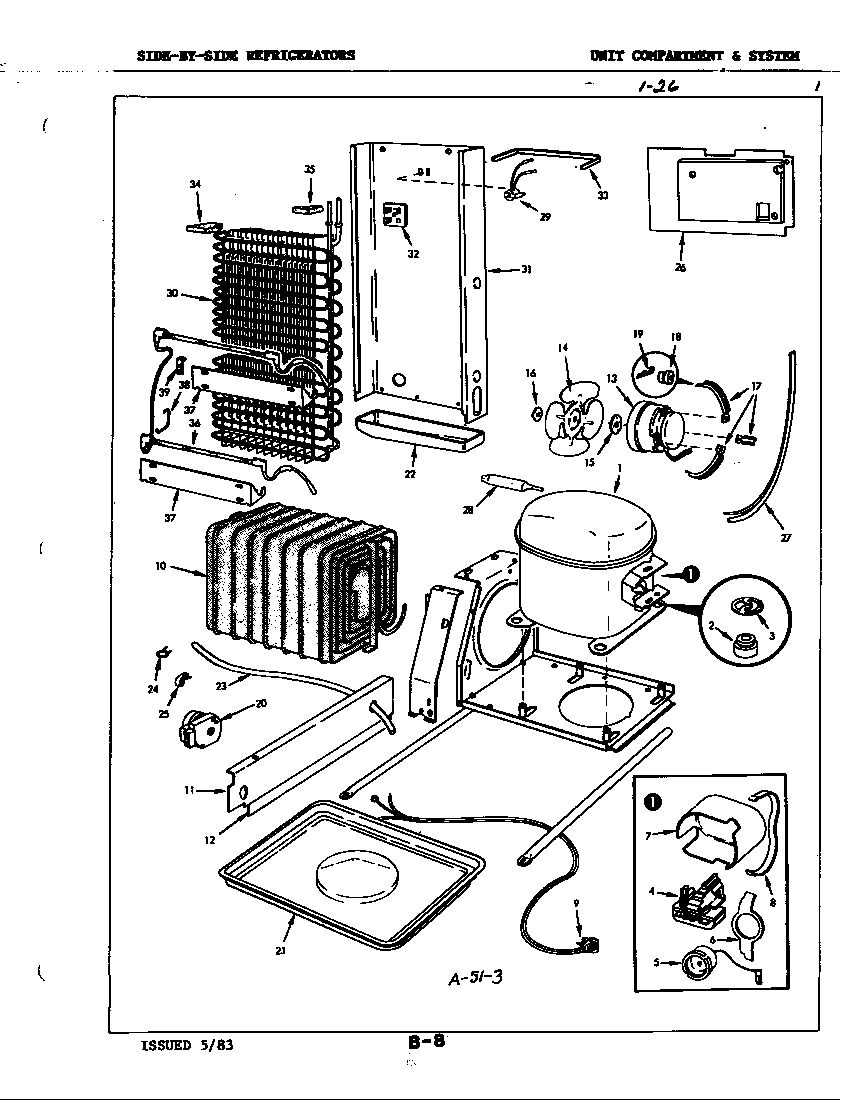 Unit compartment & system