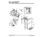 Maytag CDNS22V9/AR35A ice & water dispenser diagram