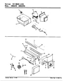 Ice maker & bin (cdns22v9/ar35a) (cdns22v9/br35a) (cdns22v9a/ar36a) (cdns22v9a/br36a)