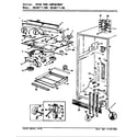 Magic Chef RB18KN-4BL/BG47A fresh food compartment diagram
