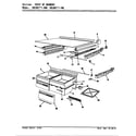 Magic Chef RB18KN-4BL/BG47A chest of drawers diagram
