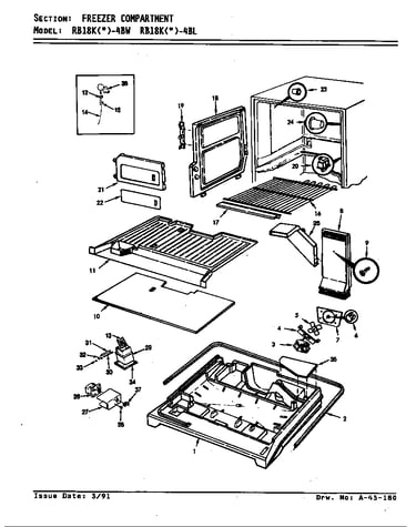 Freezer compartment
