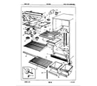 Maytag NNT196GZ/7A11A fresh food compartment diagram