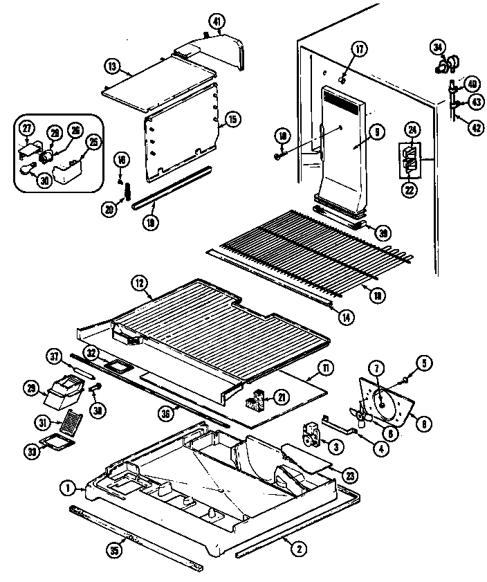 Freezer compartment