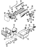 Ice maker & bin