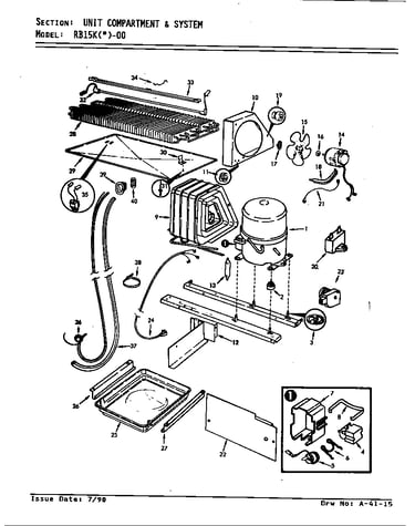 Unit compartment & system