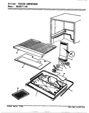 Freezer compartment