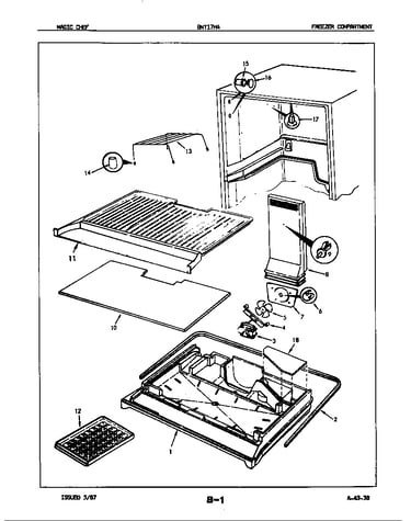 Freezer compartment