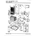 Maytag KBDS24L92KW/AP82A unit compartment & system diagram