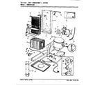 Maytag KBDS24L92KW/AP82A unit compartment & system diagram