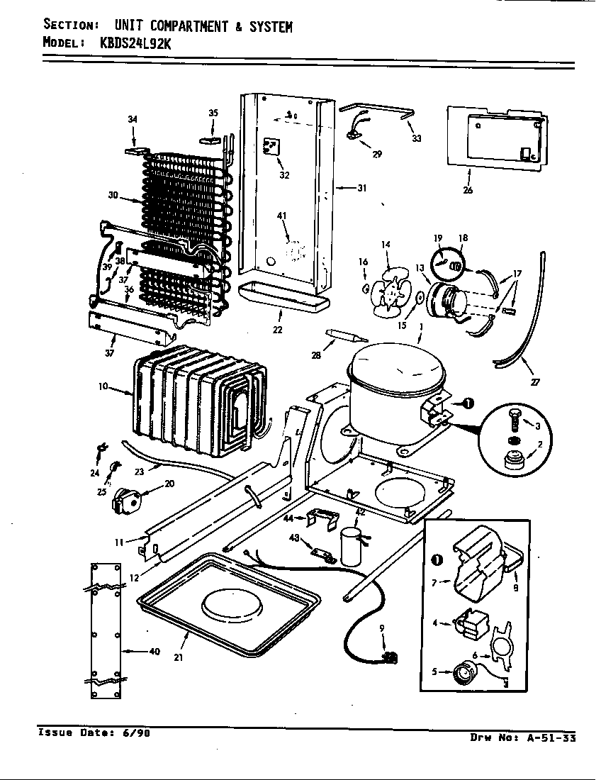Unit compartment & system