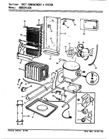 Unit compartment & system
