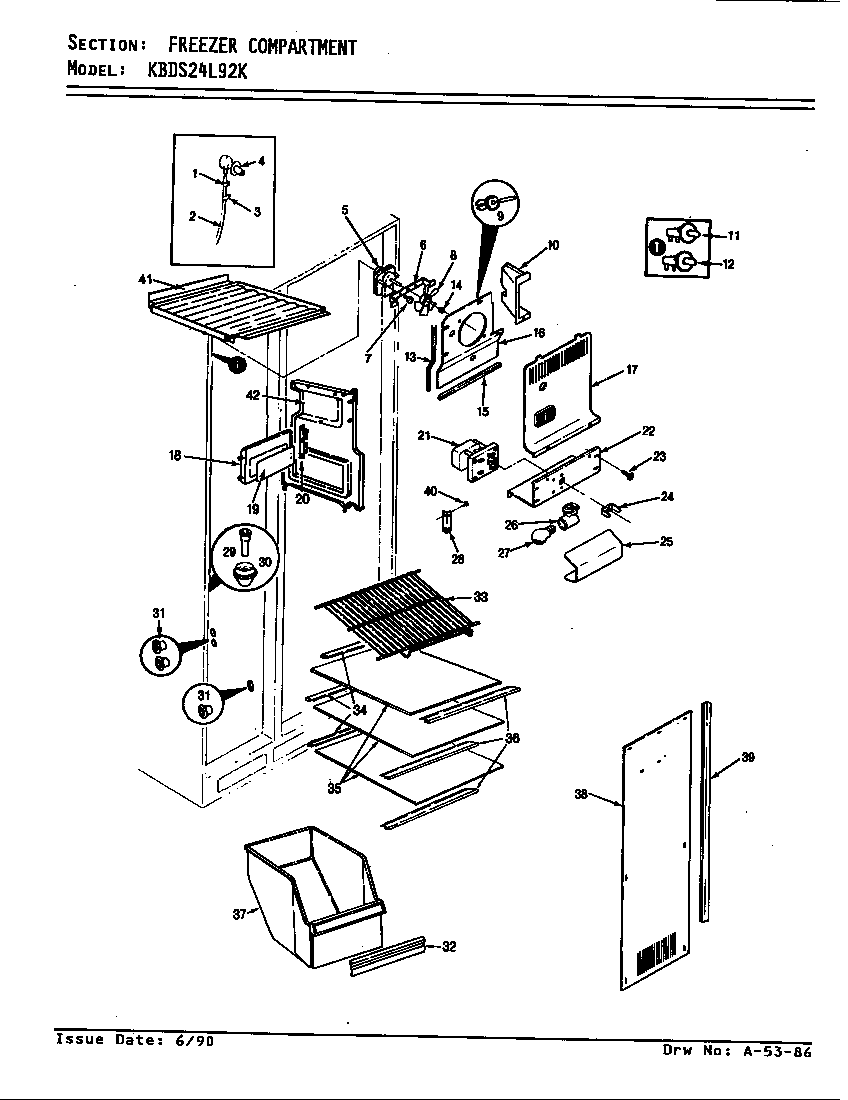 Freezer compartment