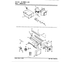 Maytag KBDS24L92KW/AP82A ice maker & bin diagram