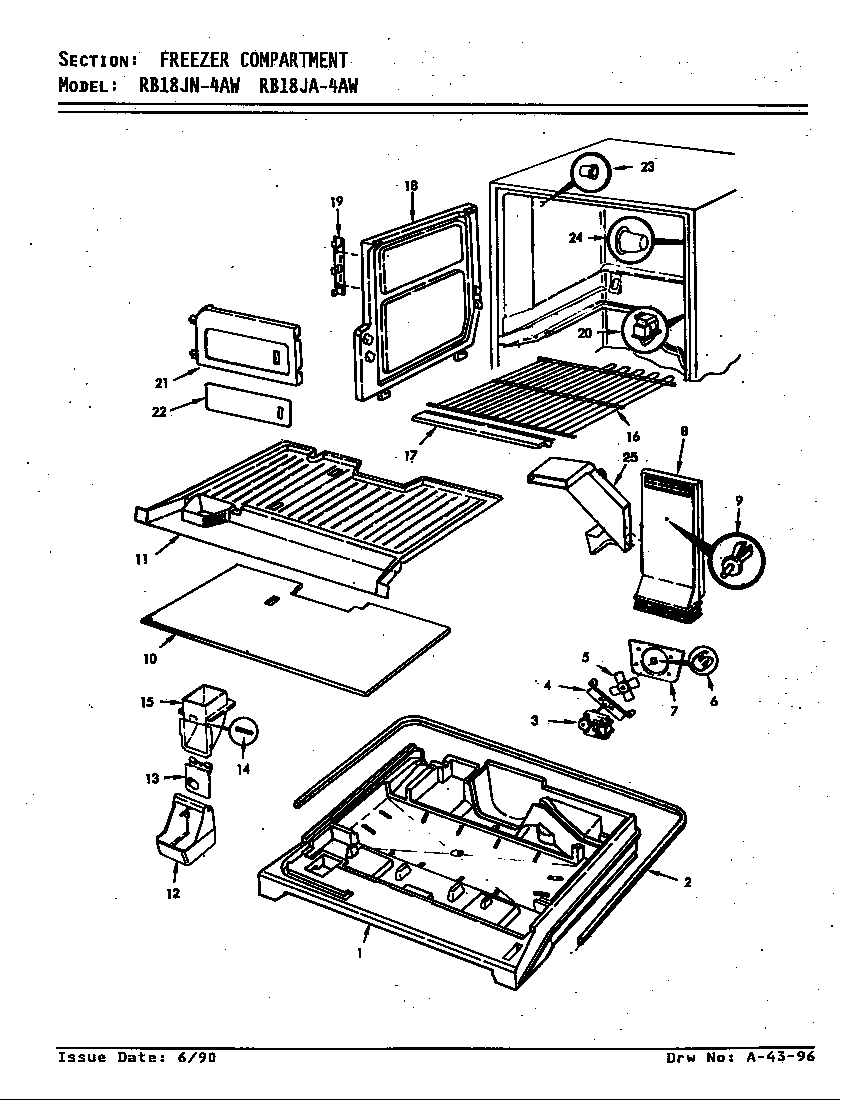 Freezer compartment