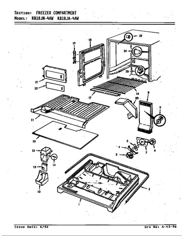 Freezer compartment