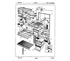 Maytag NNT198GZH/7A12A fresh food compartment diagram