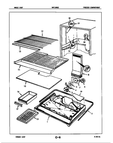 Freezer compartment