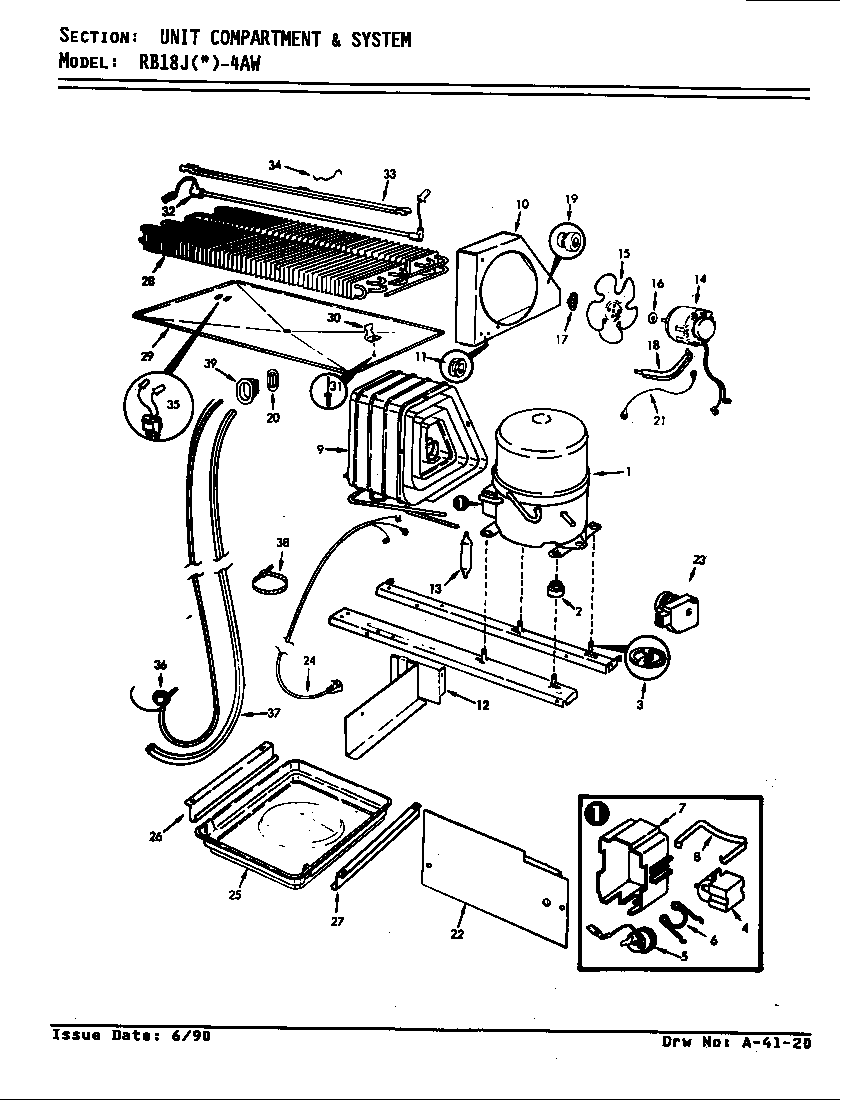 Unit compartment & system