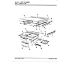 Magic Chef RB18JA-4AW/9A32B chest of drawers diagram