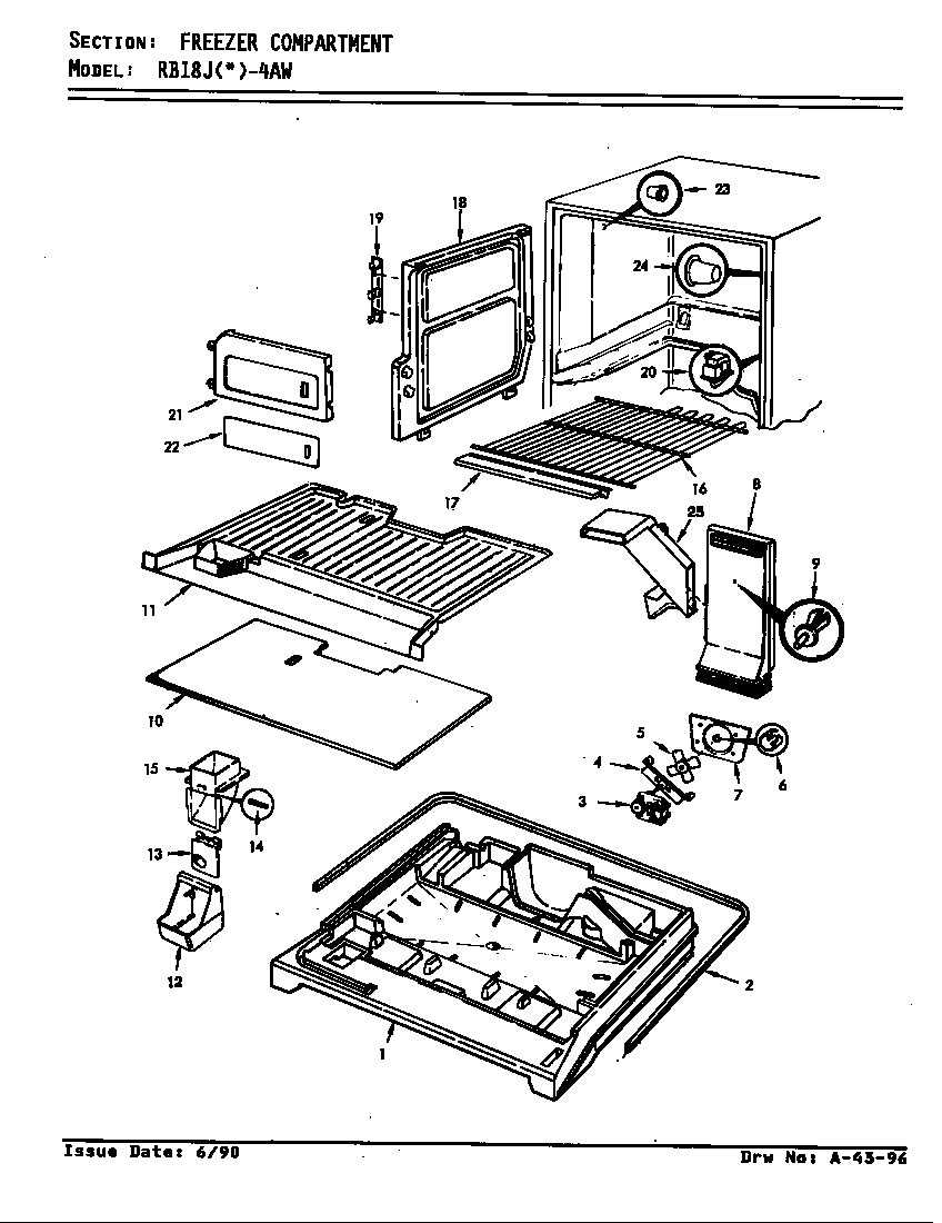 Freezer compartment