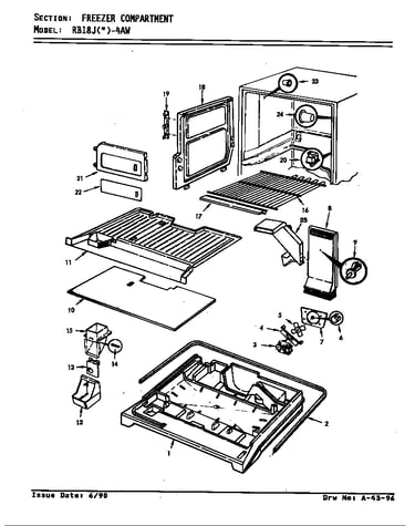 Freezer compartment