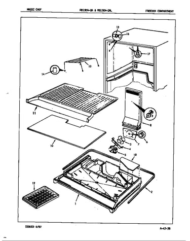 Freezer compartment