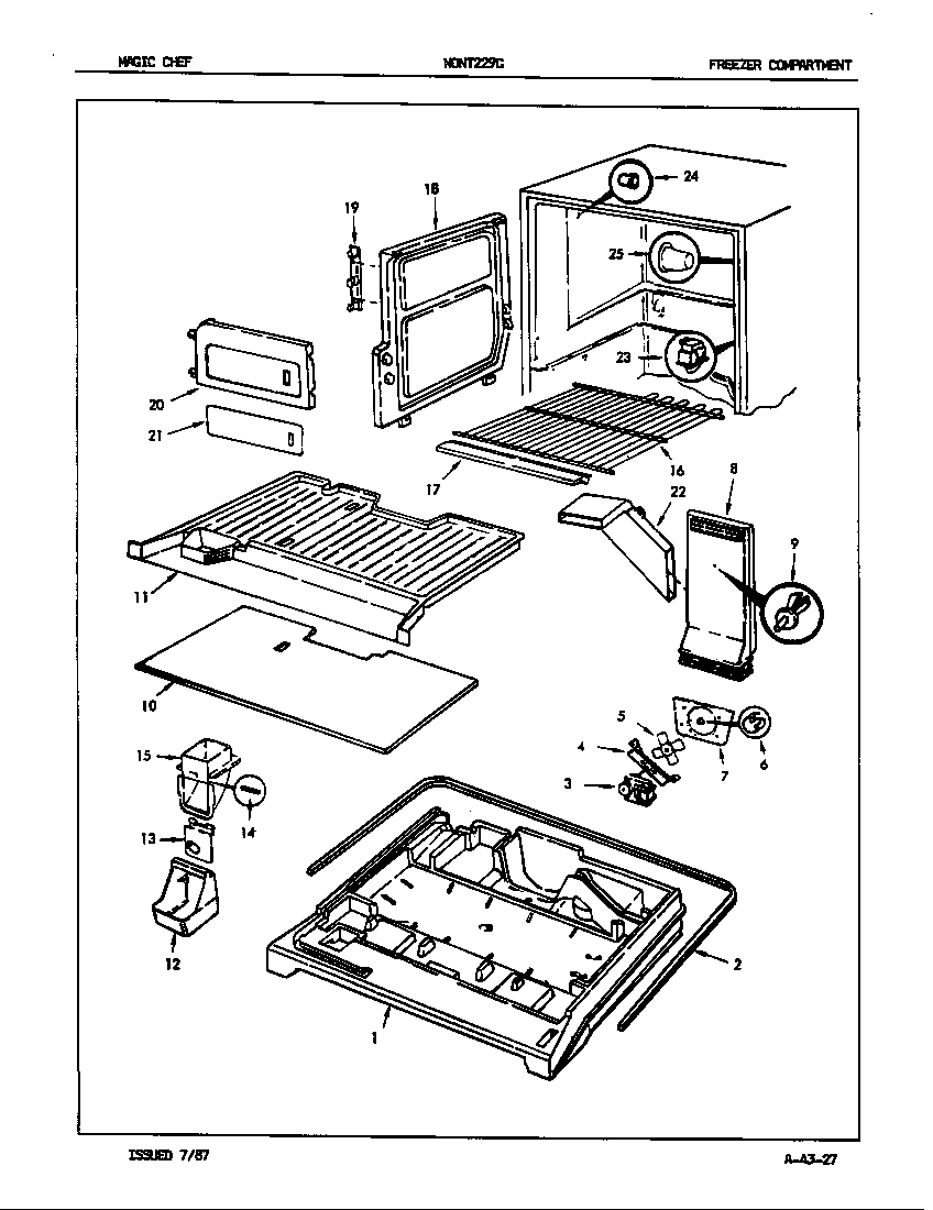 FREEZER COMPARTMENT