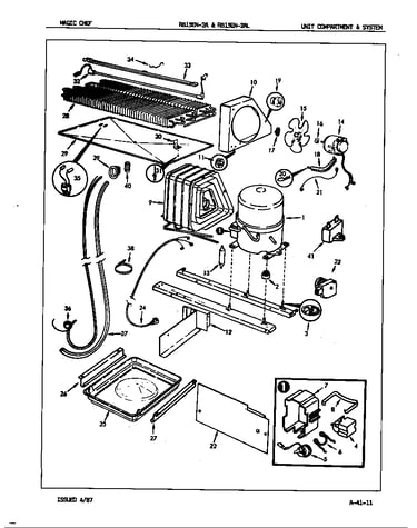 Unit compartment & system