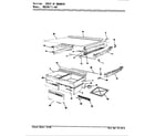 Magic Chef RB23KN-4AF/AG92A chest of drawers diagram