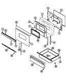 Door/drawer (ser. pre. 10-20)