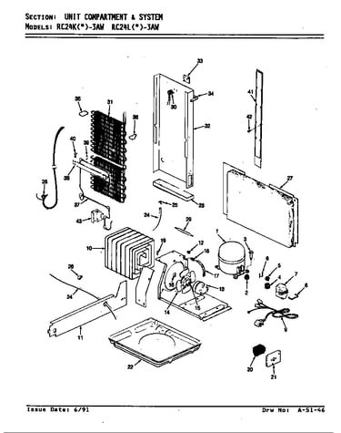 Unit compartment & system
