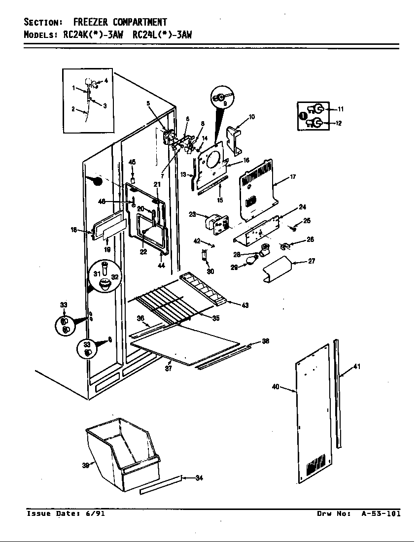 Freezer compartment