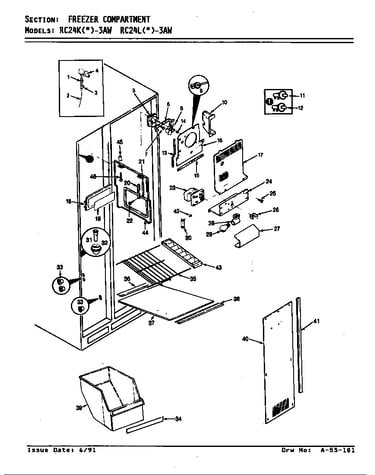 Freezer compartment