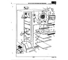 Magic Chef RNC22AY-3A/3M52B freezer compartment diagram