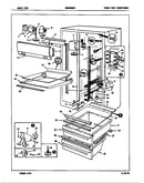 Fresh food compartment (nedns249ha/7l38a) (nedns249hh/7l38a)