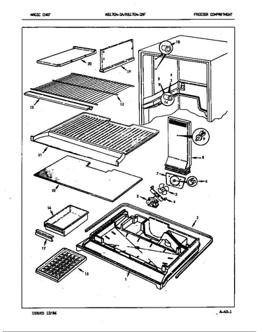 Freezer compartment