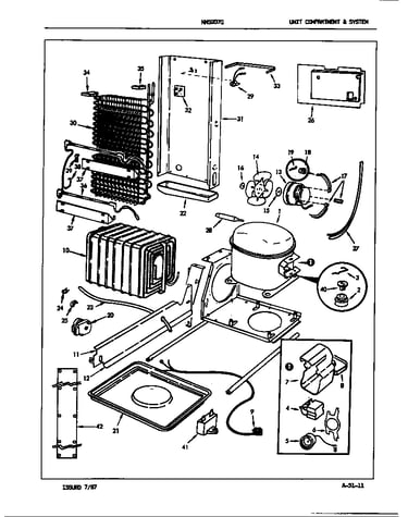 Unit compartment & system