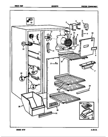 Freezer compartment