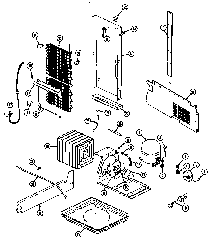 Unit compartment & system