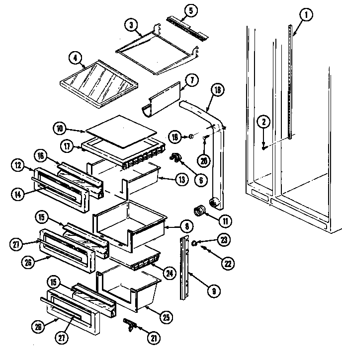 Shelves & accessories
