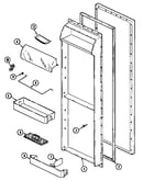 Fresh food inner door