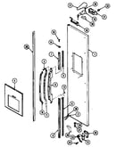 Freezer outer door